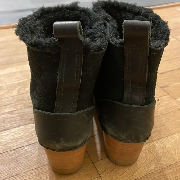 SVEN Shearling clog booties - Picture 7 of 8